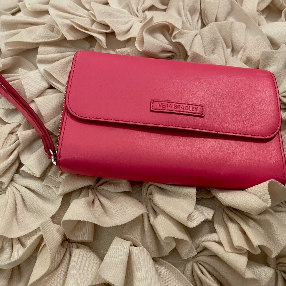 SOLD Vera Bradley Pink Wallet/Wristlet